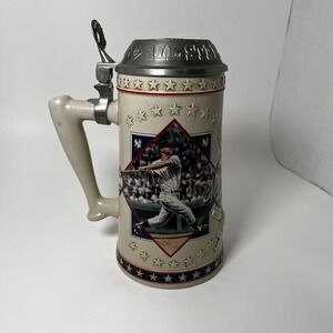 Mickey Mantle "The Mick" All-Star Sluggers Collection Stein 1996 Limited W/ COA